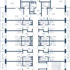 Квартира 49,3 м², 1-комнатные - изображение 3