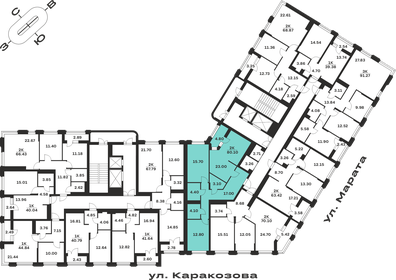 Квартира 80,1 м², 2-комнатная - изображение 2