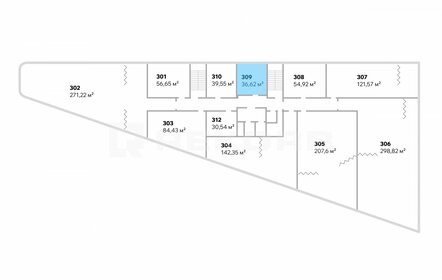 34,4 м², офис - изображение 5