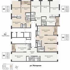 Квартира 100,5 м², 3-комнатная - изображение 3