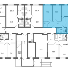 Квартира 72,6 м², 3-комнатная - изображение 2