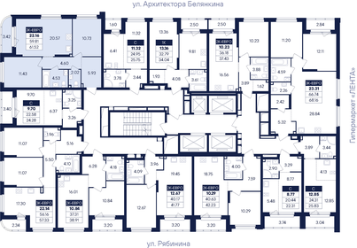 Квартира 61,5 м², 2-комнатная - изображение 3