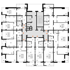 Квартира 64,6 м², 2-комнатная - изображение 3