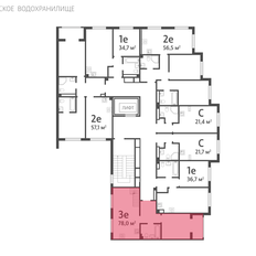 Квартира 78,5 м², 3-комнатная - изображение 2