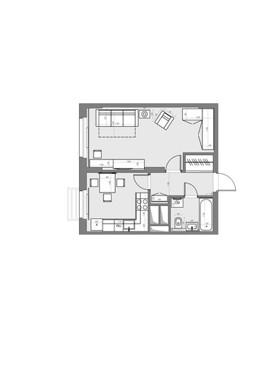 38 м², 1-комнатная квартира 11 747 500 ₽ - изображение 9