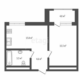 Квартира 39 м², 1-комнатная - изображение 1
