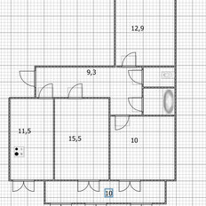 Квартира 74 м², 3-комнатная - изображение 2