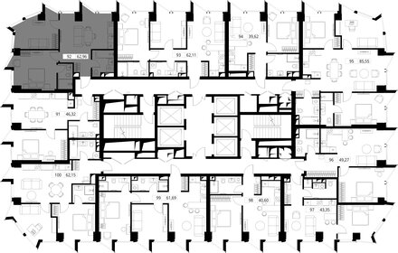 Квартира 63,3 м², 2-комнатная - изображение 3