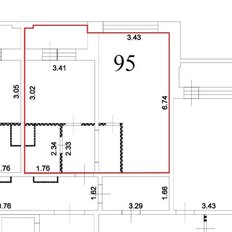 Квартира 40,8 м², 1-комнатная - изображение 1