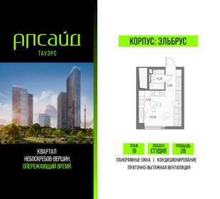 Квартира 28 м², студия - изображение 1