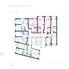 Квартира 41,6 м², 1-комнатная - изображение 3