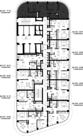 Квартира 77,2 м², 3-комнатная - изображение 2