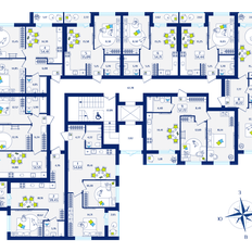 Квартира 41,2 м², 1-комнатная - изображение 2