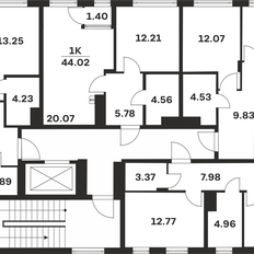 Квартира 61,2 м², 2-комнатная - изображение 3