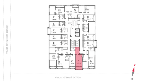 Квартира 31 м², студия - изображение 3
