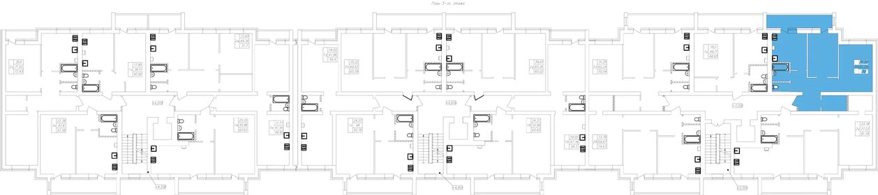 Квартира 70 м², 2-комнатная - изображение 2