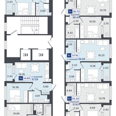 Квартира 63,7 м², 2-комнатная - изображение 3