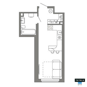 Квартира 27,3 м², студия - изображение 2