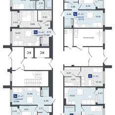 Квартира 61,6 м², 2-комнатная - изображение 2