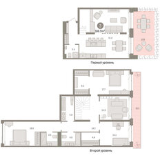 Квартира 186,9 м², 3-комнатная - изображение 4