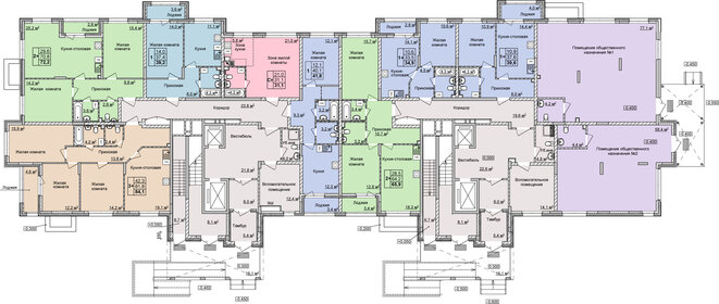 Квартира 39,6 м², 1-комнатная - изображение 2