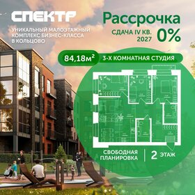 Квартира 85,6 м², 3-комнатная - изображение 1