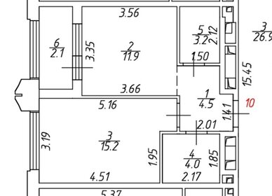 Квартира 40,9 м², 1-комнатная - изображение 1