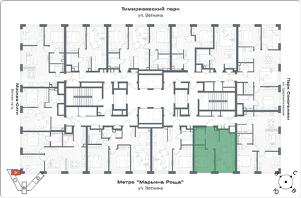 Квартира 40,2 м², 1-комнатная - изображение 2