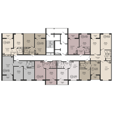 Квартира 70,6 м², 2-комнатная - изображение 2