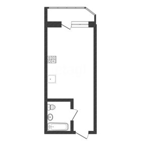 Квартира 25,2 м², студия - изображение 1