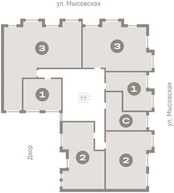 Квартира 119 м², 3-комнатная - изображение 2