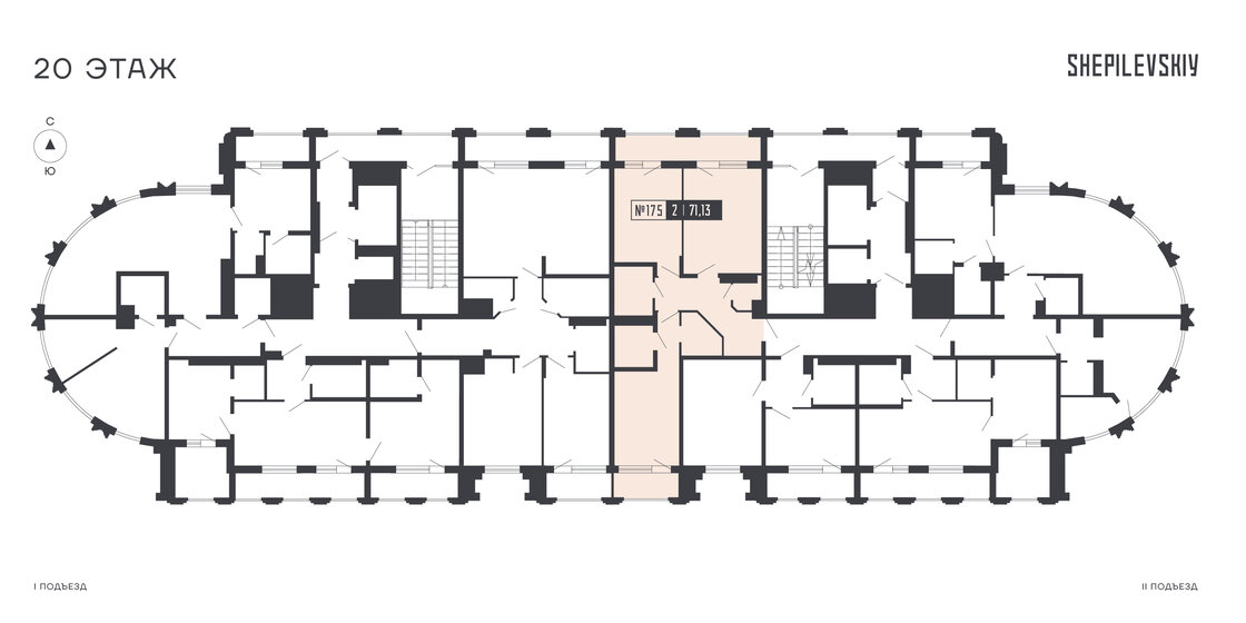 111 м², 2-комнатная квартира 105 809 280 ₽ - изображение 38