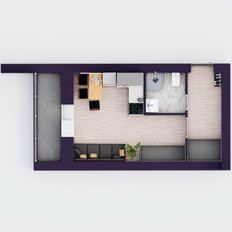 Квартира 25,5 м², студия - изображение 3