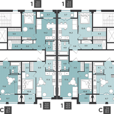 Квартира 41,6 м², 1-комнатная - изображение 2