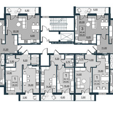 Квартира 43,1 м², 1-комнатная - изображение 3