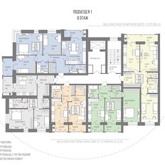 Квартира 68,6 м², 2-комнатная - изображение 4
