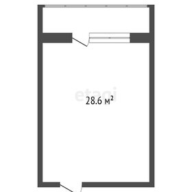 Квартира 28,6 м², студия - изображение 1