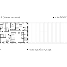 Квартира 107,3 м², 3-комнатная - изображение 2