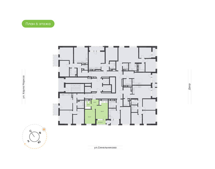42,9 м², 1-комнатная квартира 10 009 139 ₽ - изображение 31
