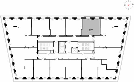 Квартира 45,7 м², 1-комнатная - изображение 3