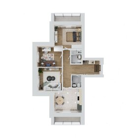Квартира 71,1 м², 3-комнатная - изображение 2