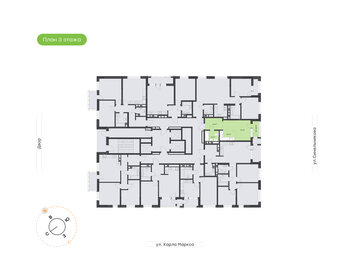 Квартира 32,6 м², студия - изображение 2