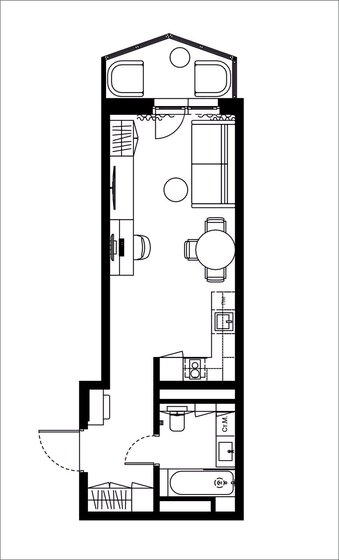 37,9 м², 1-комнатная квартира 8 700 000 ₽ - изображение 84