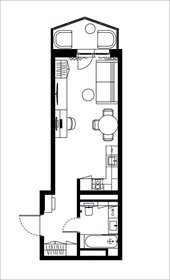Квартира 34,5 м², 1-комнатная - изображение 2
