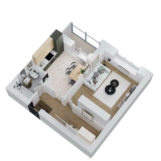 36 м², 1-комнатная квартира 4 150 000 ₽ - изображение 89