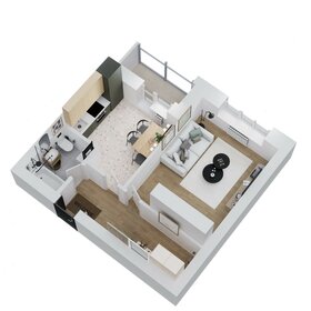 Квартира 39,7 м², 1-комнатная - изображение 3