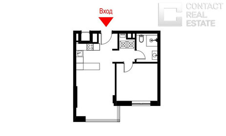 Квартира 50 м², 2-комнатные - изображение 1