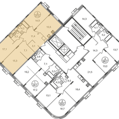Квартира 91,9 м², 3-комнатная - изображение 2