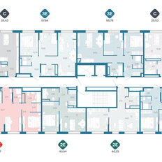 Квартира 43,8 м², 2-комнатная - изображение 2