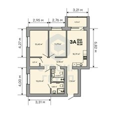 Квартира 82,3 м², 3-комнатная - изображение 2